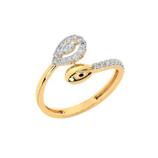 Jair Round Diamond Dainty Ring